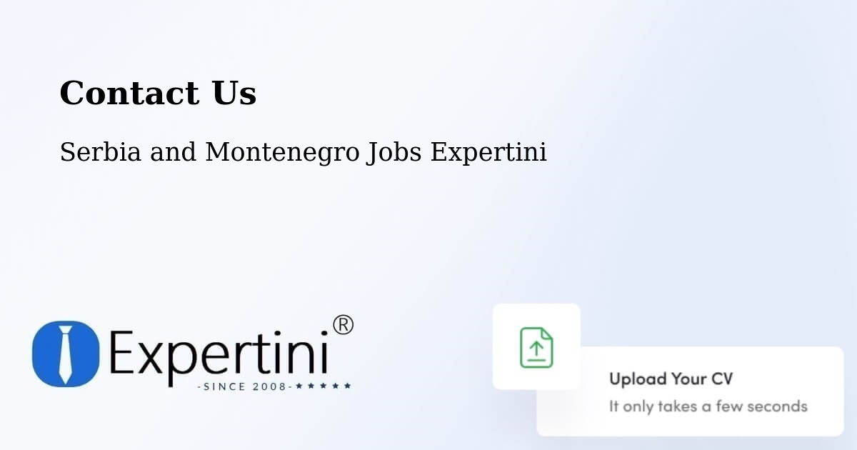 Contact Expertini – Oka - Serbia and Montenegro Jobs Expertini